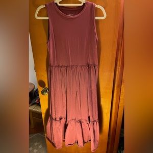 Cotton ankle length dress